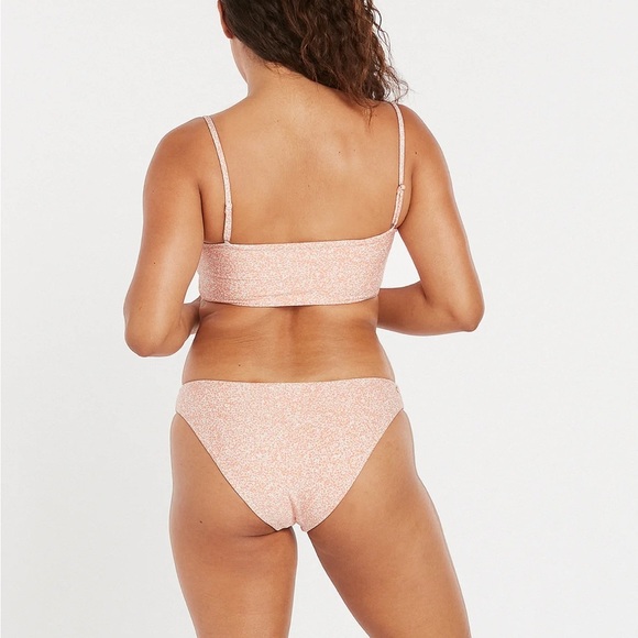 NEW NWT Volcom Micro Blooms Tube Bikini Top reversible medium m - Picture 3 of 11